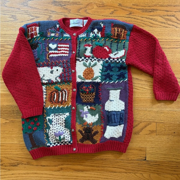 Northern Isles Hand Knitted Signature Sweater - Picture 2 of 4